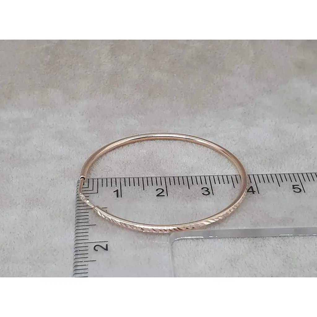 Золоті сережки-кільця Tango. 460042 - фото 5