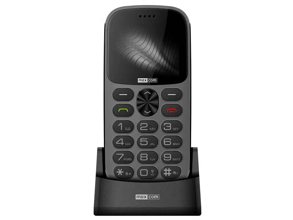 Телефон кнопочный Maxcom MM471 с док станцией - фото 2