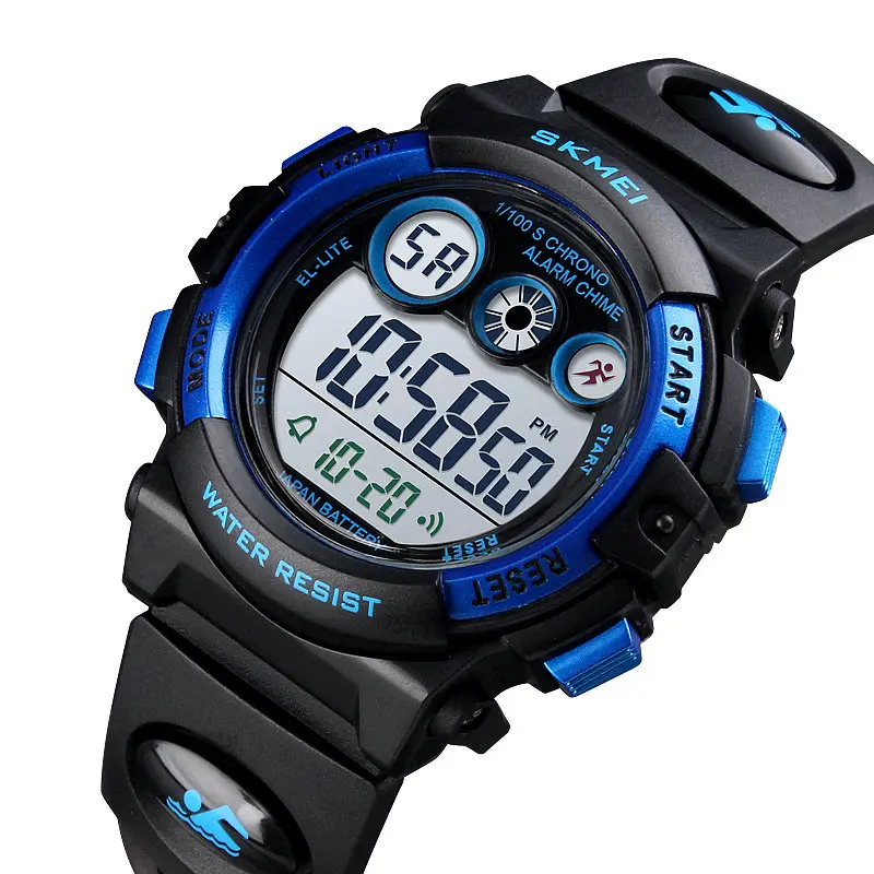 Дитячий наручний годинник Skmei 1451 Black Blue, 1451BKBU (15960) - фото 3