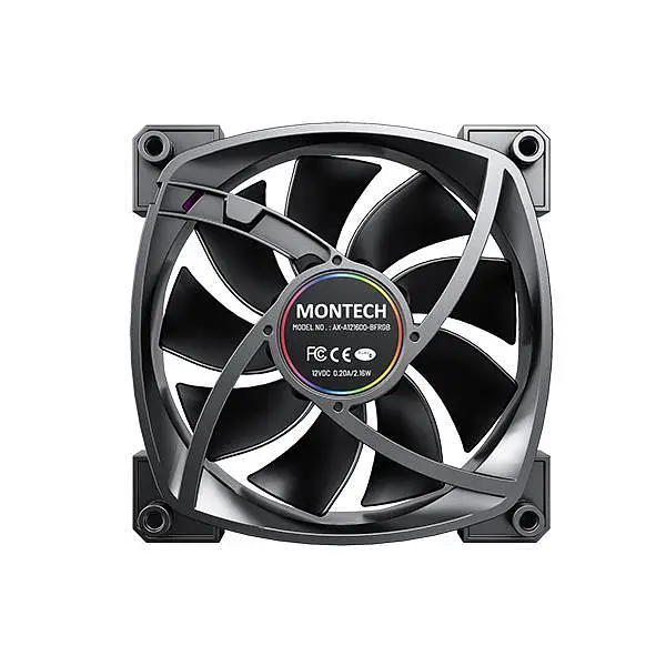 Корпусный вентилятор 120MM AX120(B3I1) MONTECH - фото 6