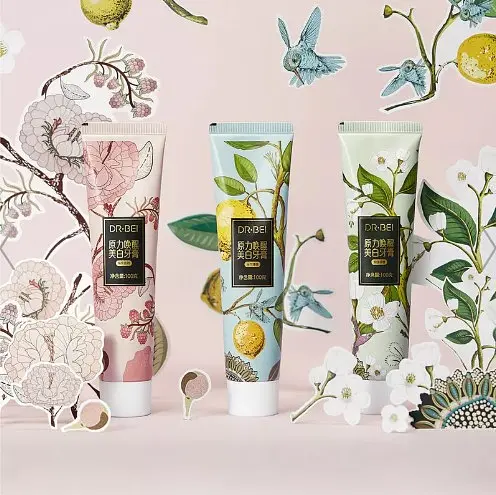 Зубна паста Xiaomi Dr.Bei 0+ Toothpaste (100 г.) Зелений чай із Жасмином - фото 4