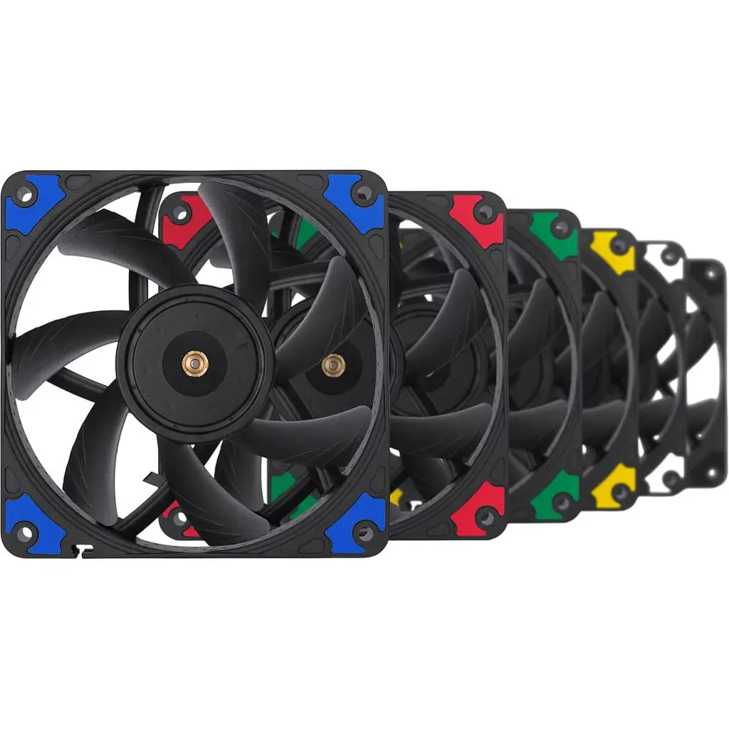 Корпусний вентилятор Noctua NF-A12x15 chromax.black.swap PWM [168020] - фото 4
