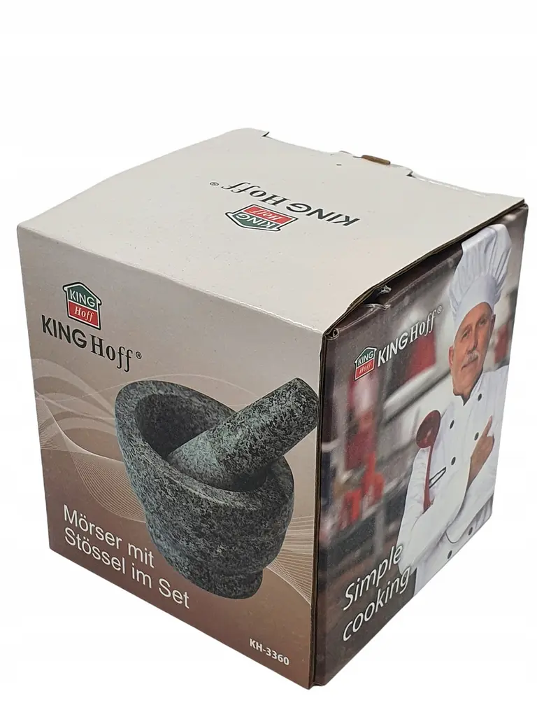 Ступка з маточкою (граніт) KingHoff KH-3360 - фото 7