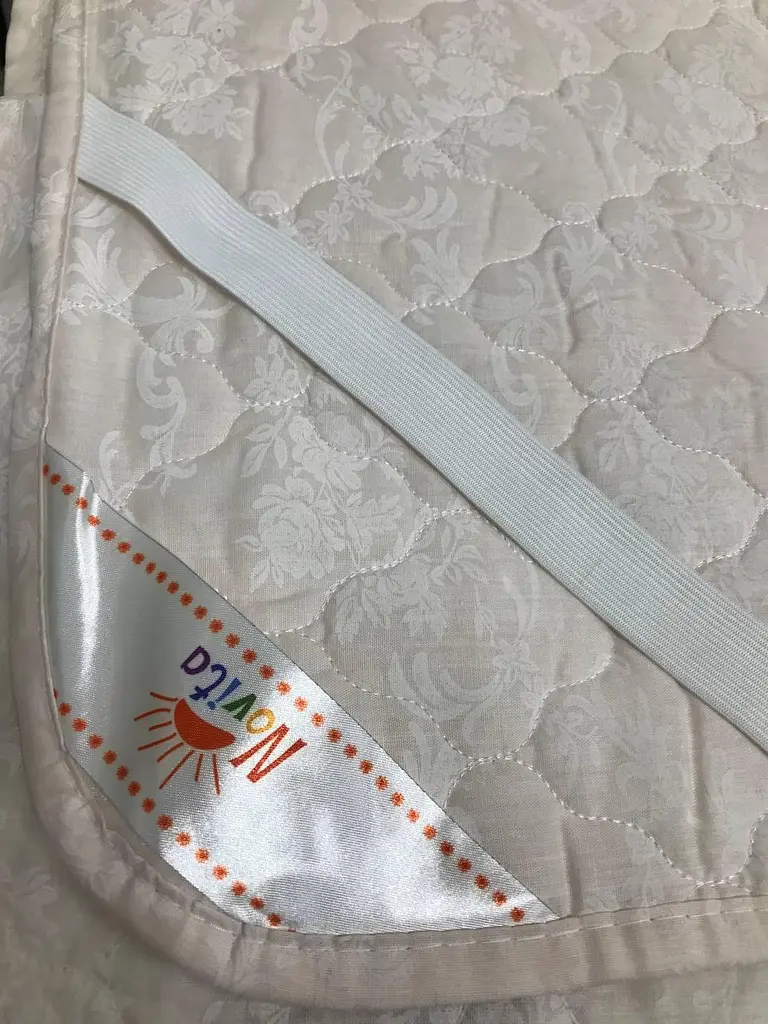 Наматрацник Ecotton 180х200 см захисний антиалергенний з резинкою по кутах бежевий (20-0256ivory) (20534) - фото 7