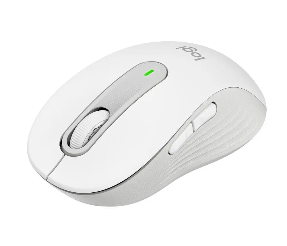 Мышка беспроводная Logitech M650 Wireless for Business Off-White 910-006275 White - фото 4