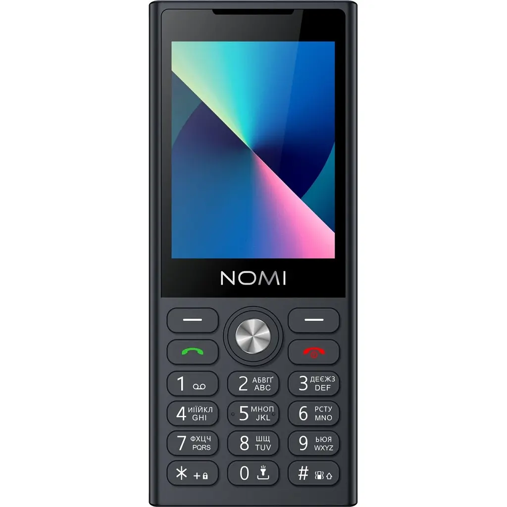 Мобільний телефон Nomi i2841 Black - фото 2
