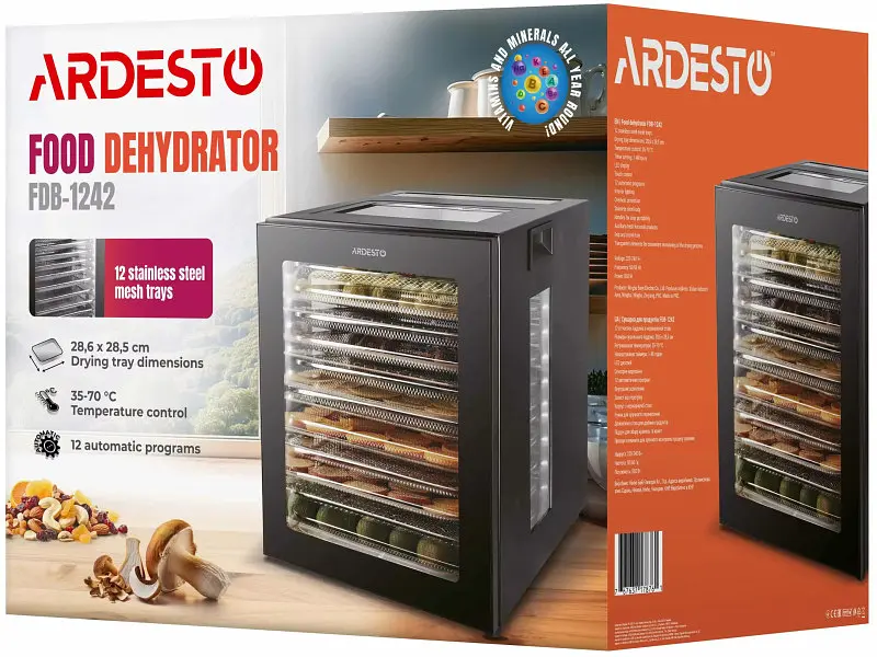 Сушка Ardesto FDB-1242 - фото 11