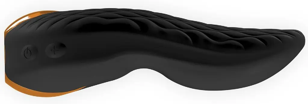 Вібратор Shunga Aiko Intimate 10.8 см чорний - фото 4