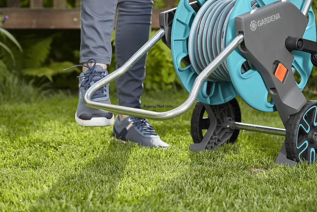 Візок для поливального шланга Gardena AguaRoll M 18511-20 (1/2" - 100 м) - фото 4