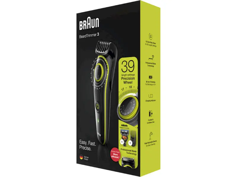 Тример для бороди та вусів Braun BT3241 - фото 5