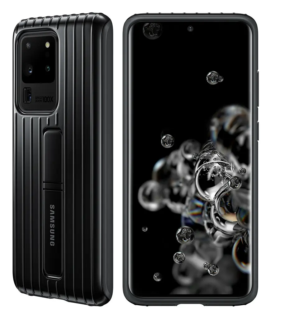 Чохол оригінальний Protective Rugged Standing Cover EF-RG988CBEGRU з підставкою для Samsung Galaxy S20 Ultra Black - фото 2
