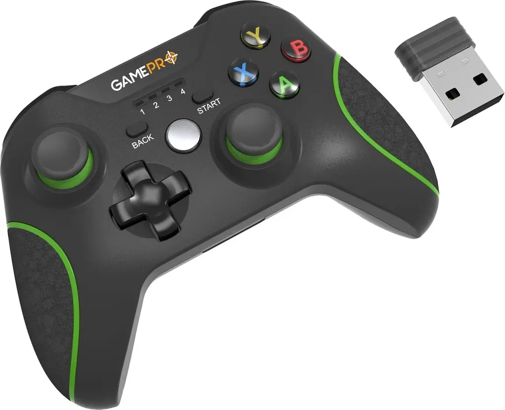 Геймпад GamePro MG650B PS3/Android Wireless Black/Green (MG650B) UA - фото 6