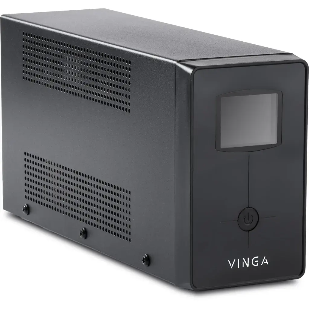 Пристрій безперебійного живлення Vinga LCD 2000VA metall case (VPC-2000M) - фото 5