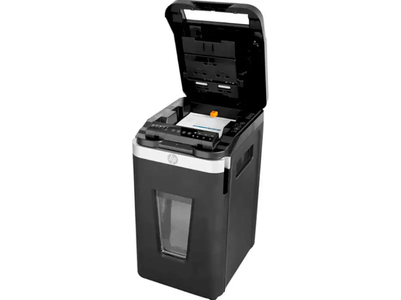 Уничтожитель бумаги HP Pro Shredder Auto 400MC (2x12) Black (2823) - фото 5
