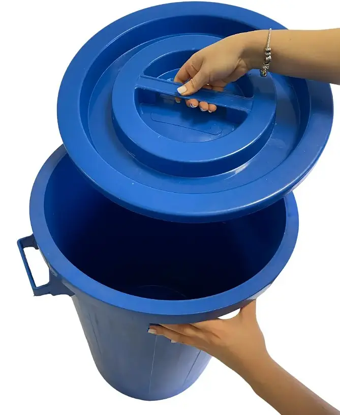 Сміттєвий контейнер Afacan 90 л зі знімною кришкою JCK 107 - фото 4