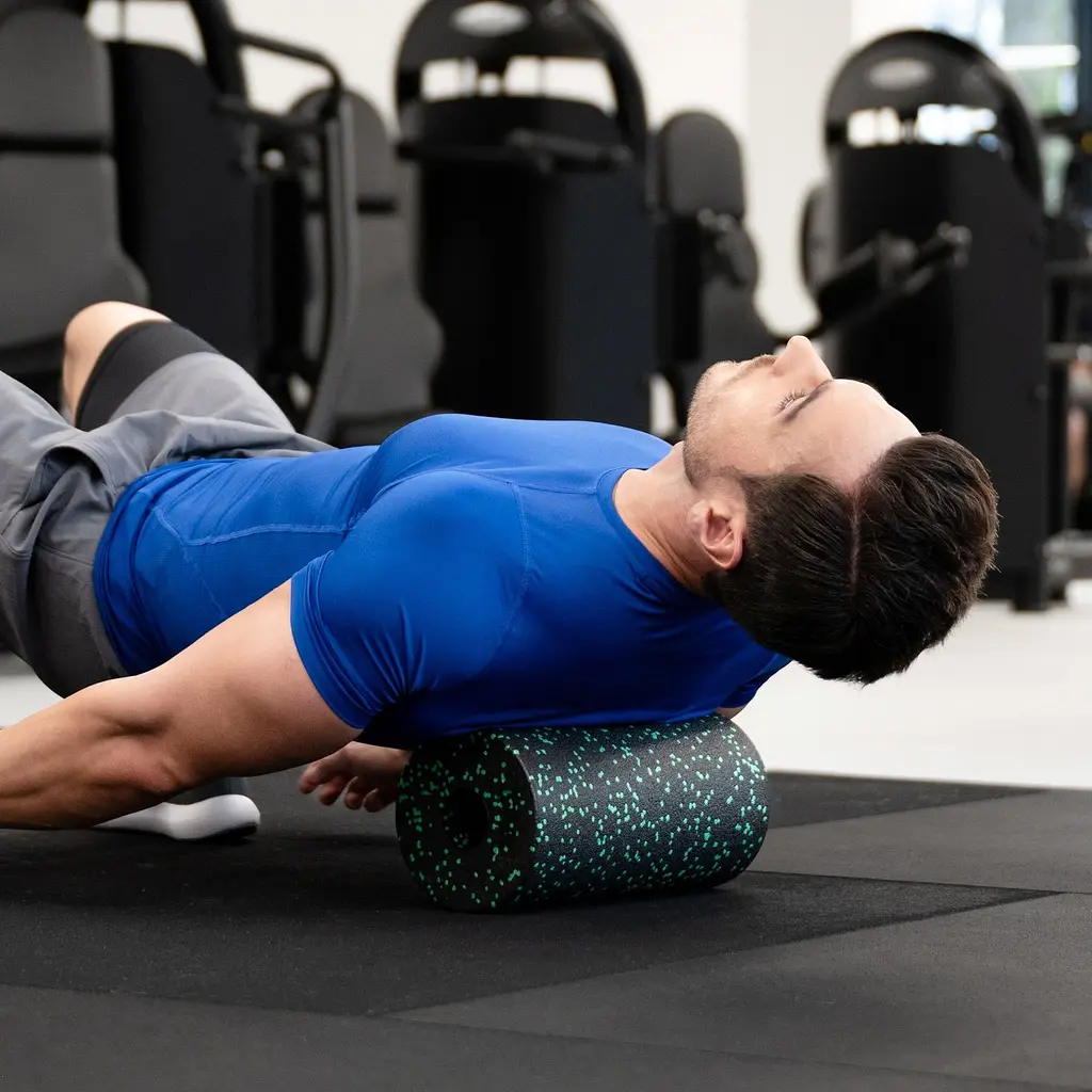 Набір масажерів Gymtek для йоги та фітнесу EPP чорно-зелений - фото 12
