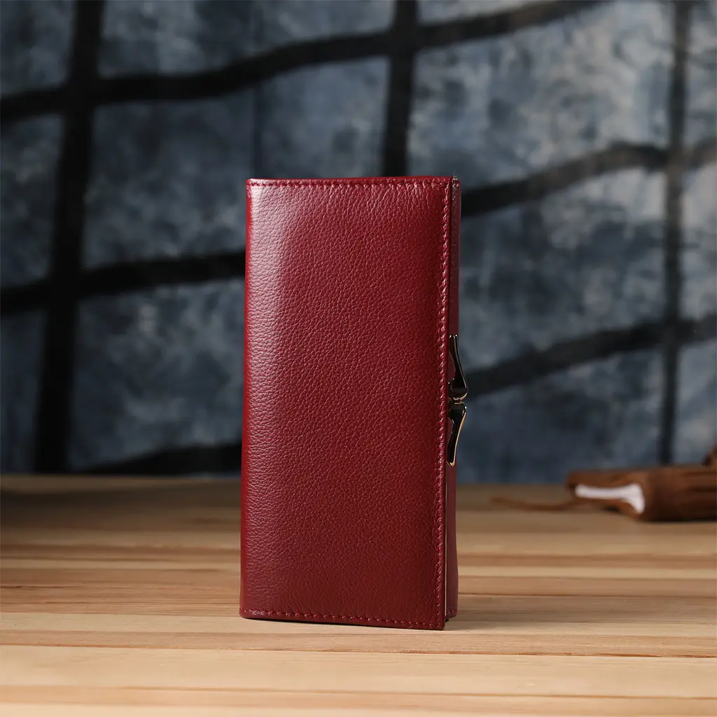 Гаманець для жінок із монетницею з натуральної шкіри ST Leather 18.5х9х3 см acs0029670 - фото 10