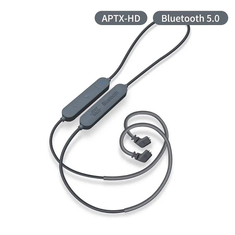 Bluetooth-адаптер KZ APTX-HD Bluetooth 5.0 cable upgrade Wire C pin сірий - фото 5