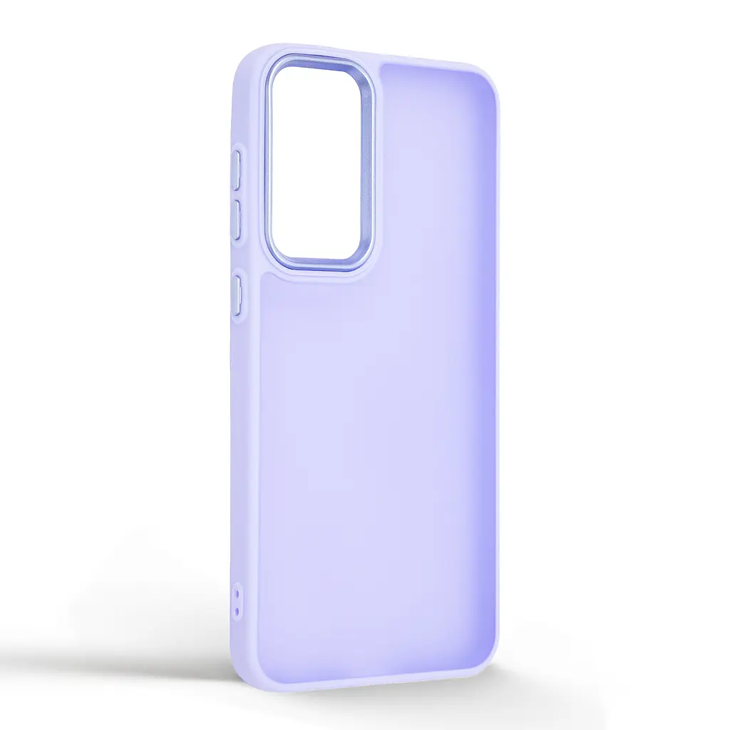 Противоударный чехол для Samsung Galaxy A56 5G, Frame, фиолетовый, панель-накладка, термополиуретан TPU + поликарбонат PC, защита всего корпуса, защита кнопок и камеры, устойчив к деформациям, ArmorStandart (ARM84818) - фото 2