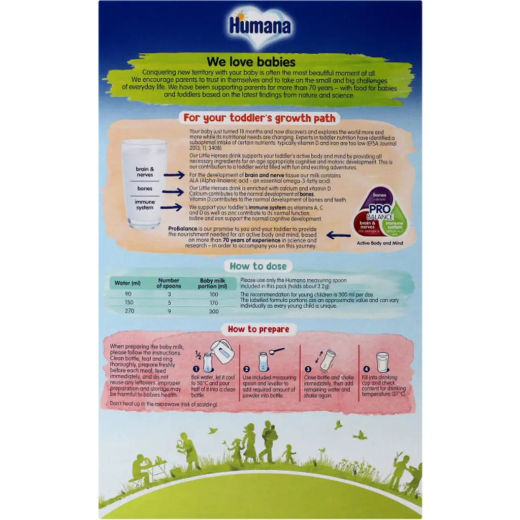 Уценка. Суміш Humana 4 Little Heroes суха молочна 500 г - фото 4