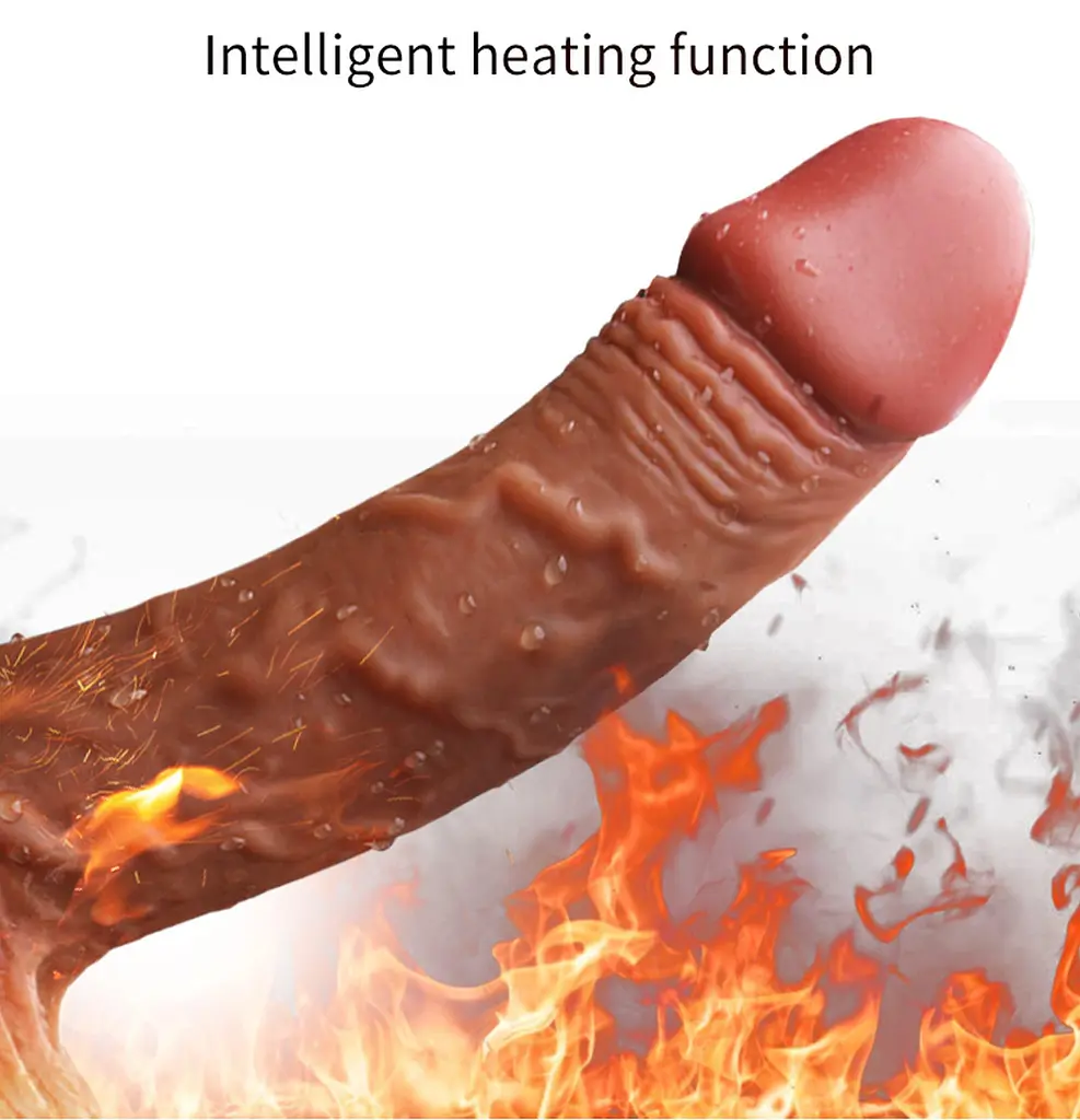 Вібратор B-Series Fox Telescopic 21 см (коричневий) - фото 11