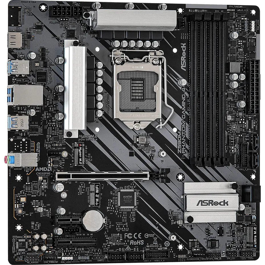 Материнська плата ASRock Z590M Phantom Gaming 4 [111080] - фото 2