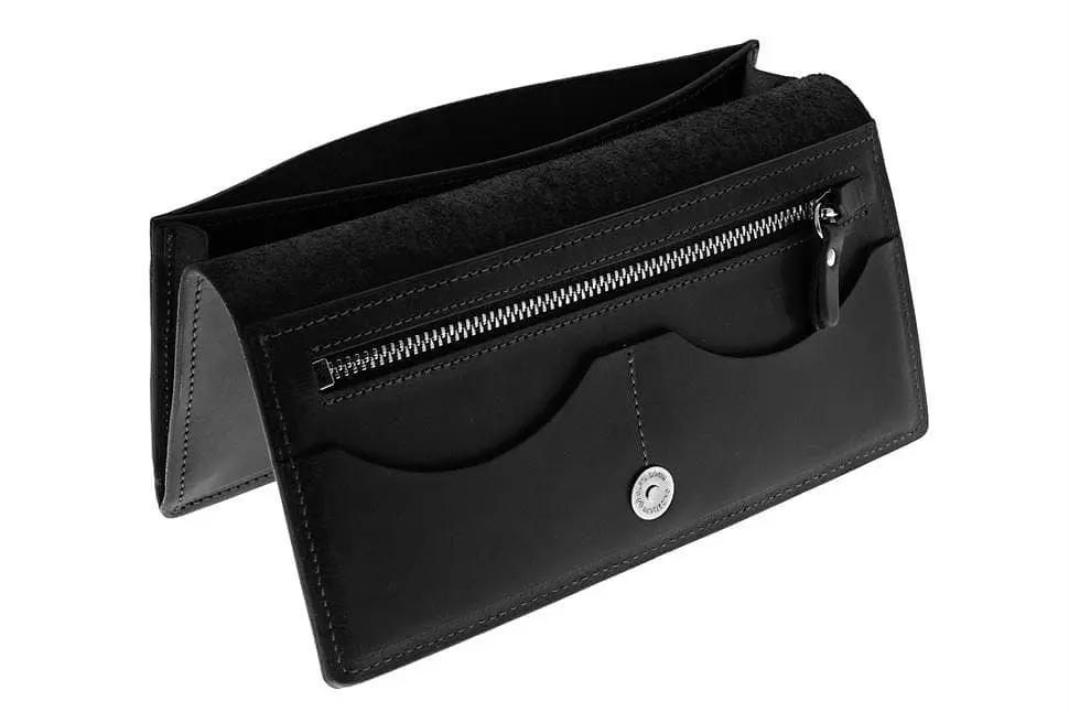 Портмоне Сinturino черный GRANDE PELLE 19х10х1.5 см acs0032232 - фото 2