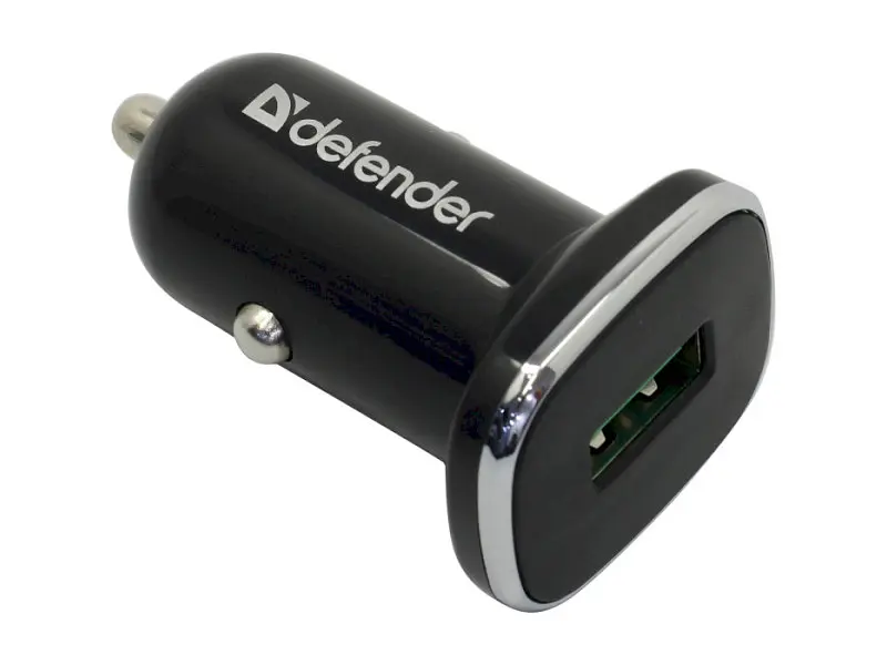 Автомобільний зарядний пристрій Defender UCA-91 USB QC3.0 18 W (83830)
