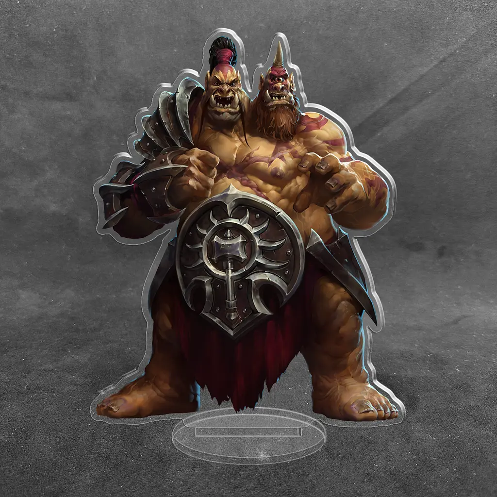 Акрилова колекційна фігурка World of Warcraft Огр Чо'галл 15 см - фото 2