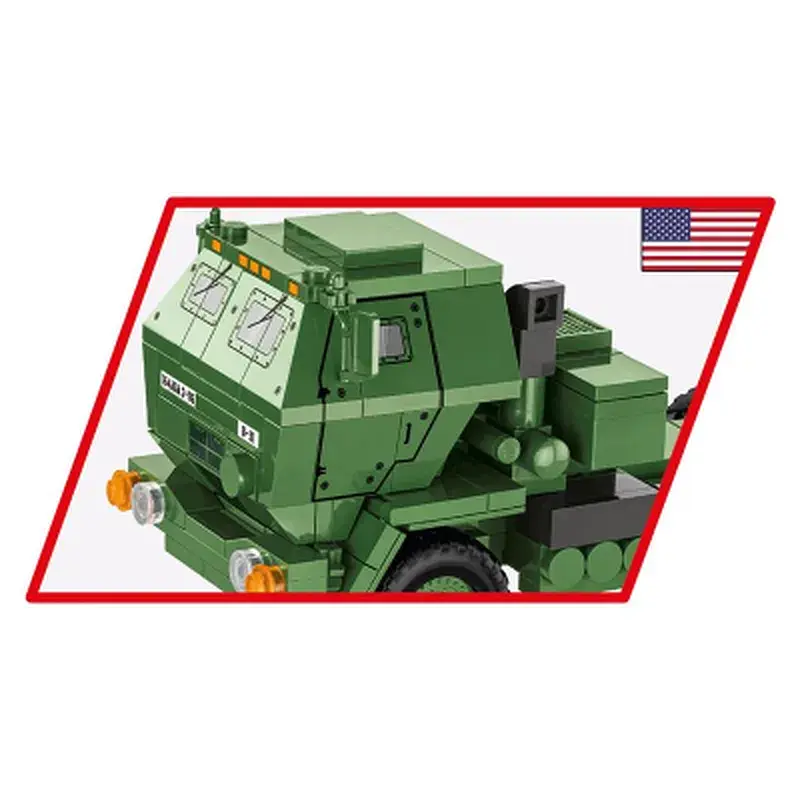 Конструктор Cobi РСЗВ HIMARS M142 (UA/PL/US), 604 деталі (COBI-2626) - фото 10