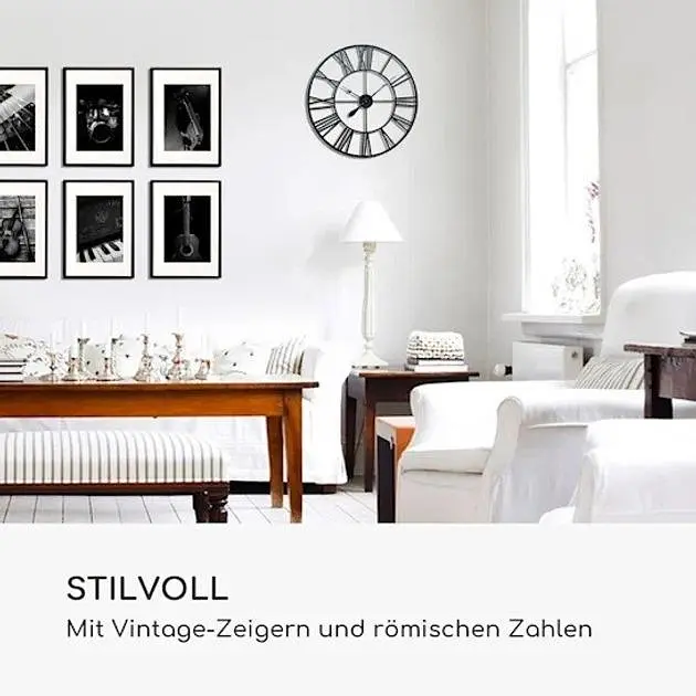 Часы настенные Blumfeldt Casa Chic Queensway 60 (10039362) - фото 2