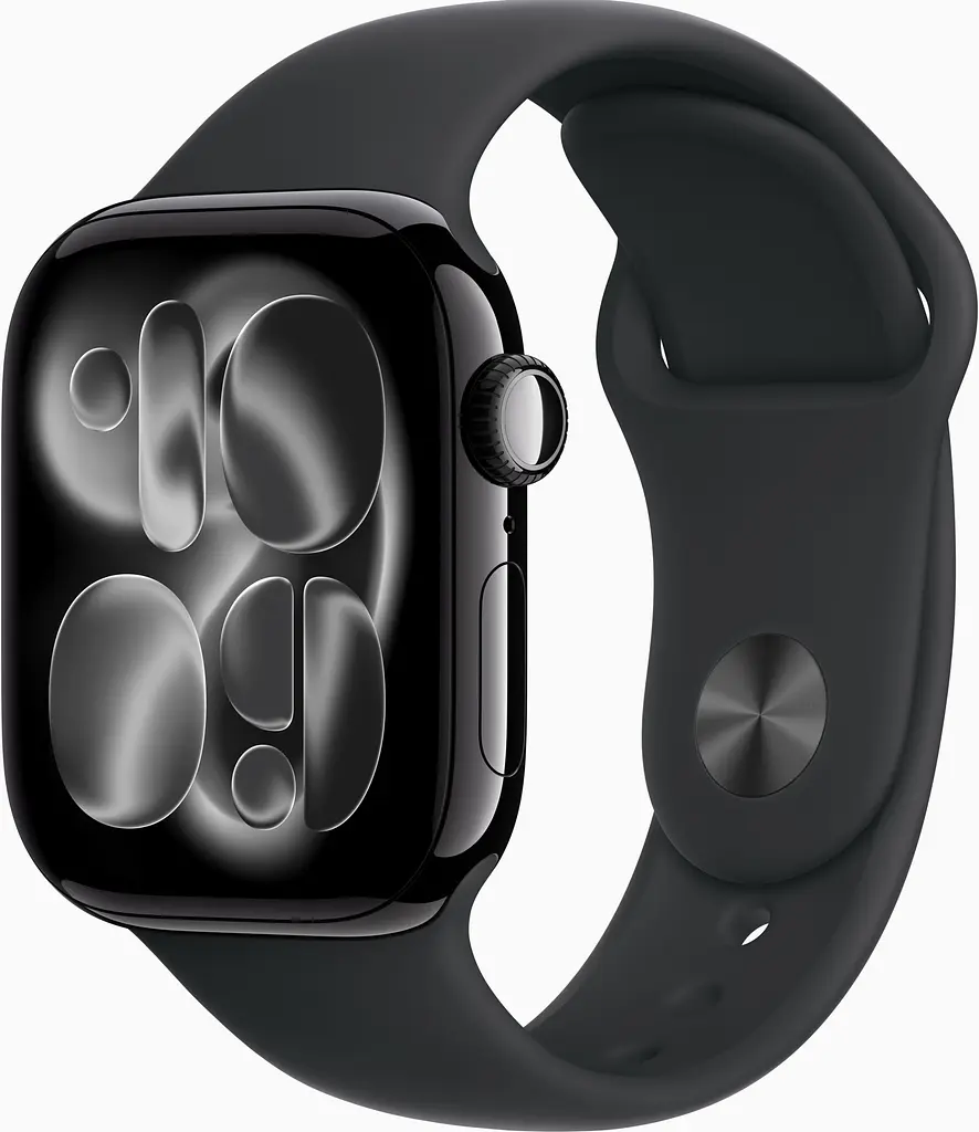 Смарт-годинник Apple Watch Series 11 GPS 42mm Jet Black Alu. Case w. Black S. Band - M/L (MEQU4) - фото 2