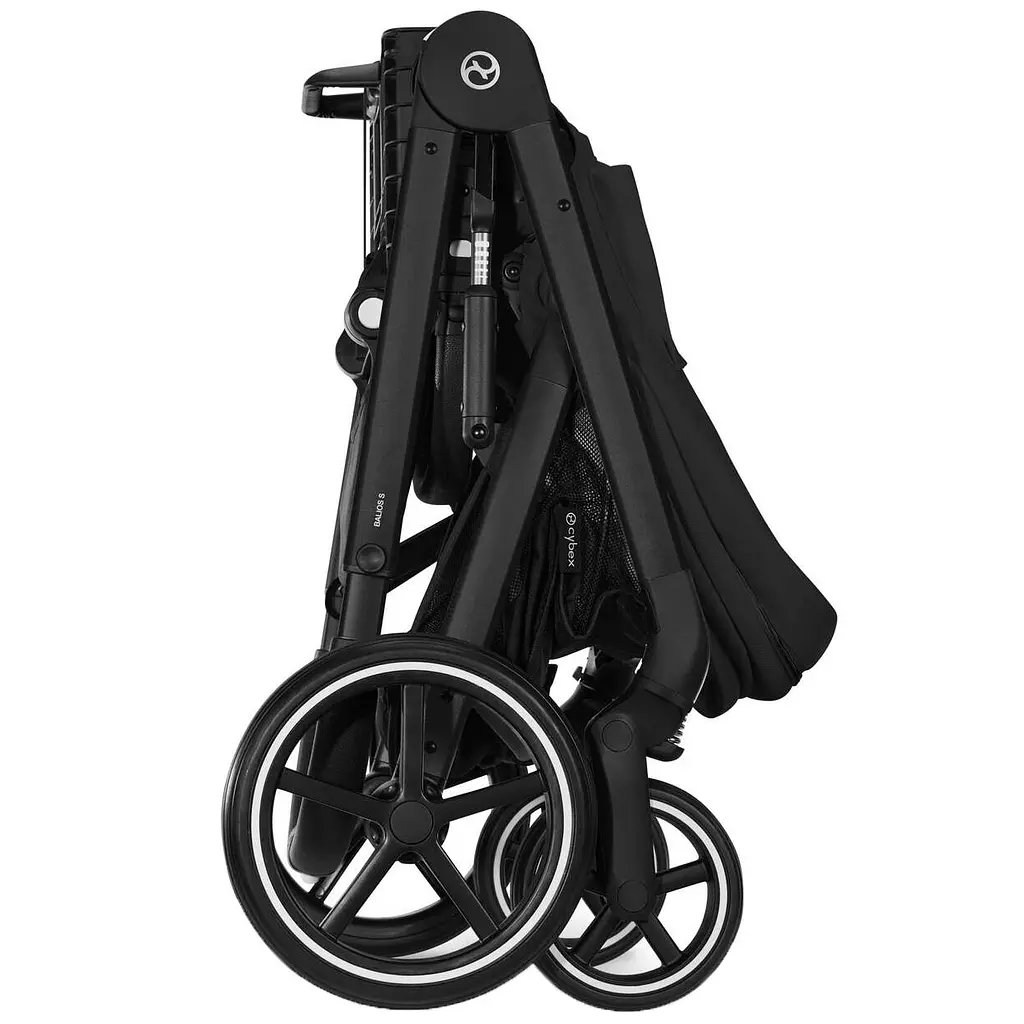 Прогулочная коляска Cybex Gold Balios S Lux BLK Moon Black с бампером (524001171) - фото 6