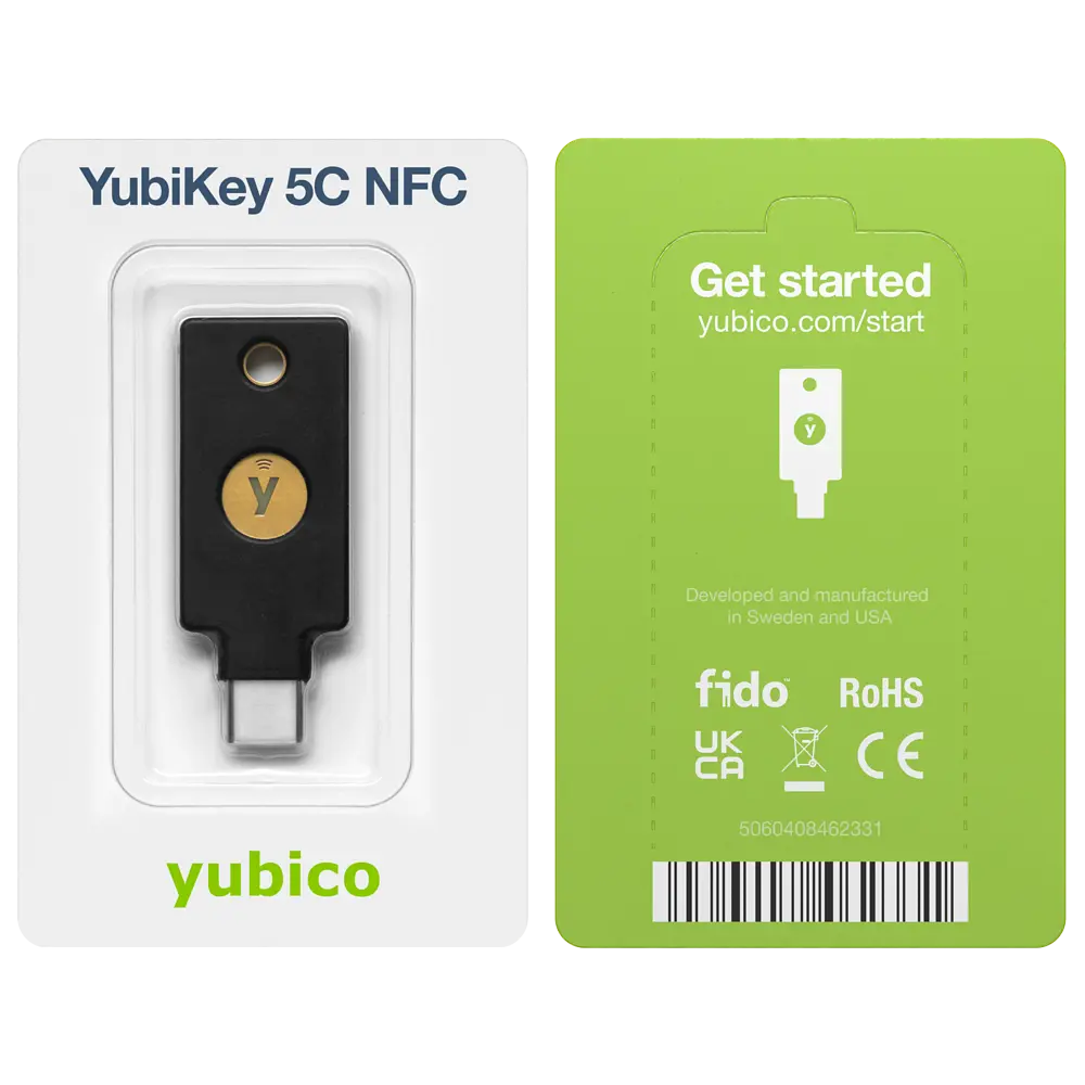 Аппаратный ключ Yubico Yubikey 5C NFC USB Type-C (683070) - фото 8