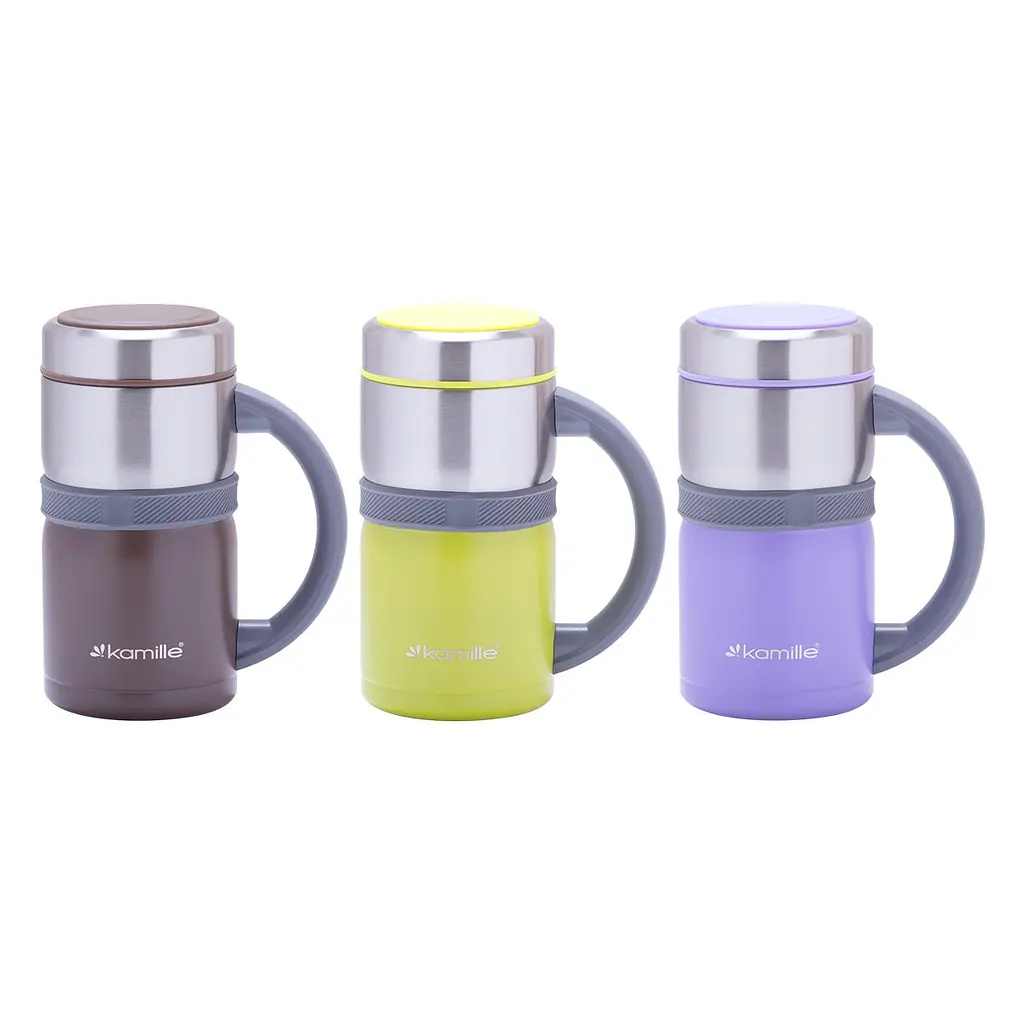 Термокухоль Kamille KM-2018 500 мл фіолетовий - фото 6