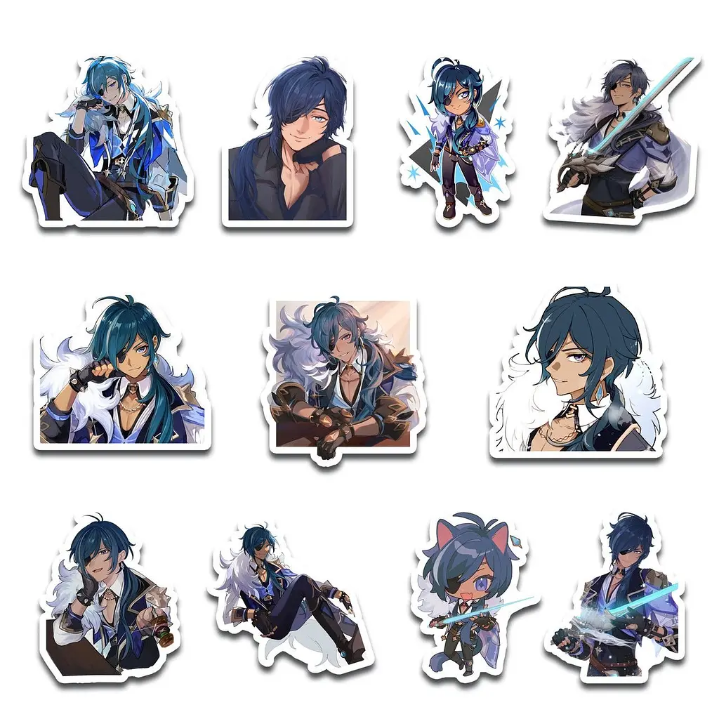 Стікерпак GeekLand Genshin Impact Kaya 45 штук (SP GI KY 01) - фото 4