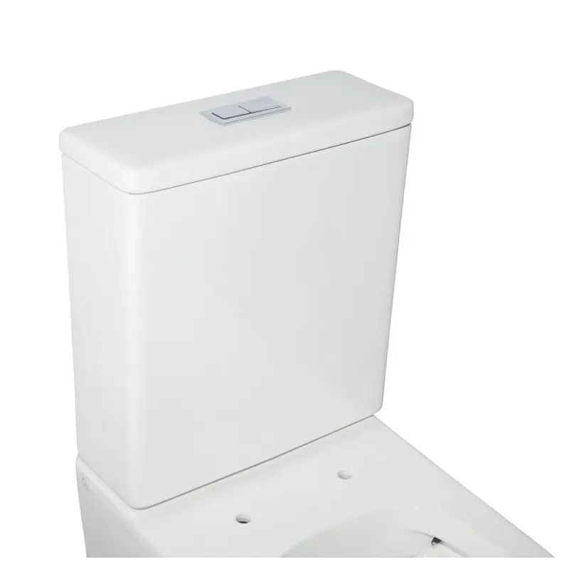 Унитаз-компакт Qtap Crow безободковый с сиденьем Soft Close QT05222170W, Белый - фото 3
