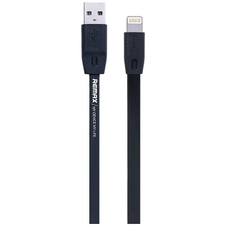 Кабель Remax Full Speed Lightning 2m Black