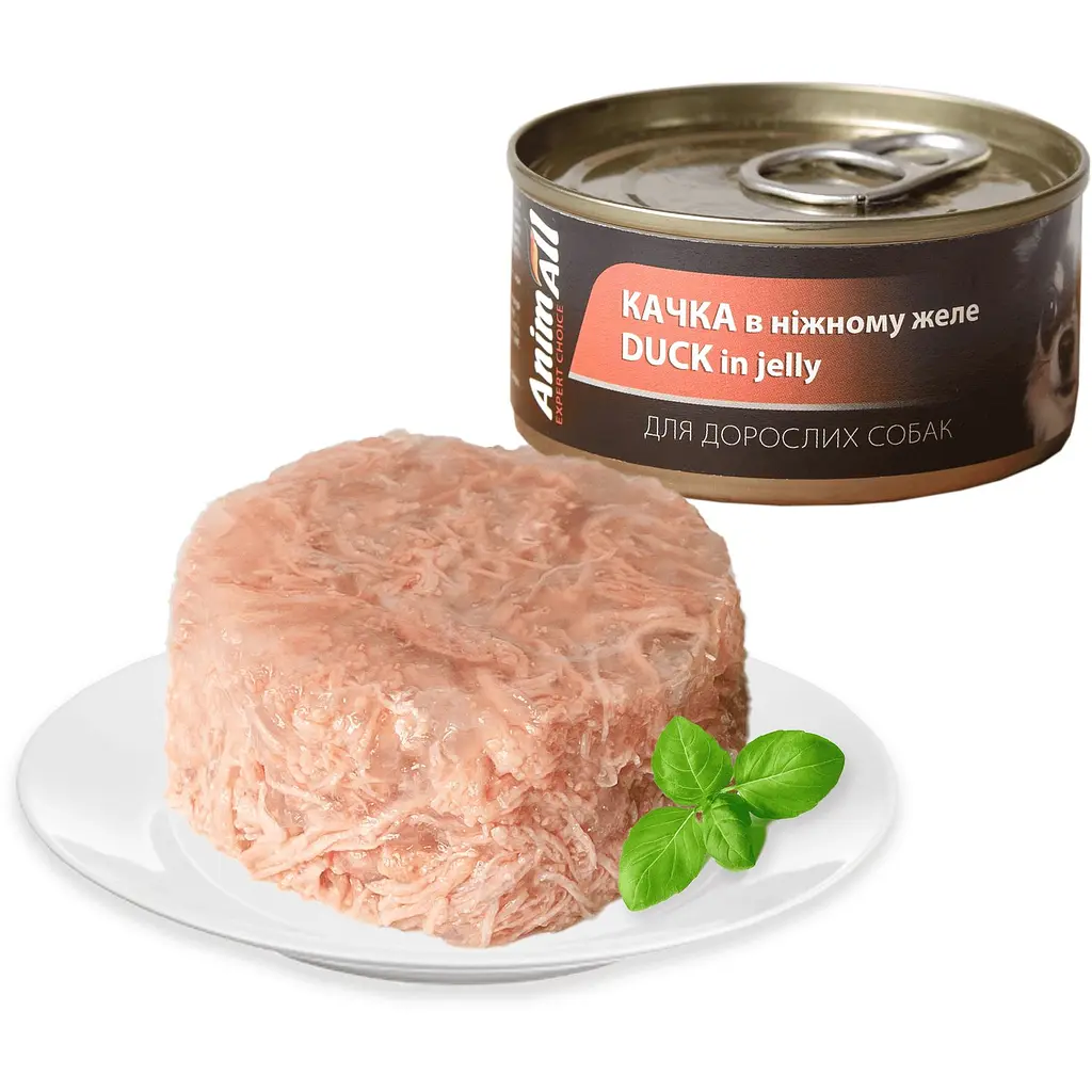 Вологий корм для собак AnimAll, качка в ніжному желе, 85 г - фото 2