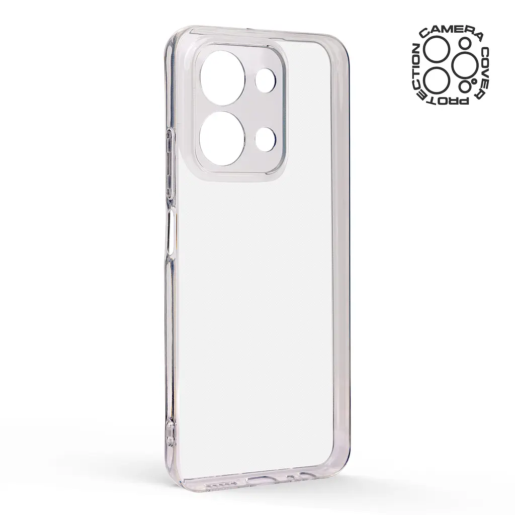 Прозрачный чехол для Xiaomi Redmi 15C 4G Poco C85 4G с защитой камеры, тонкий, силиконовый, бесцветный, ударостойкий, противоударный бампер c закрытой камерой, ArmorStandart (ARM88320) - фото 2