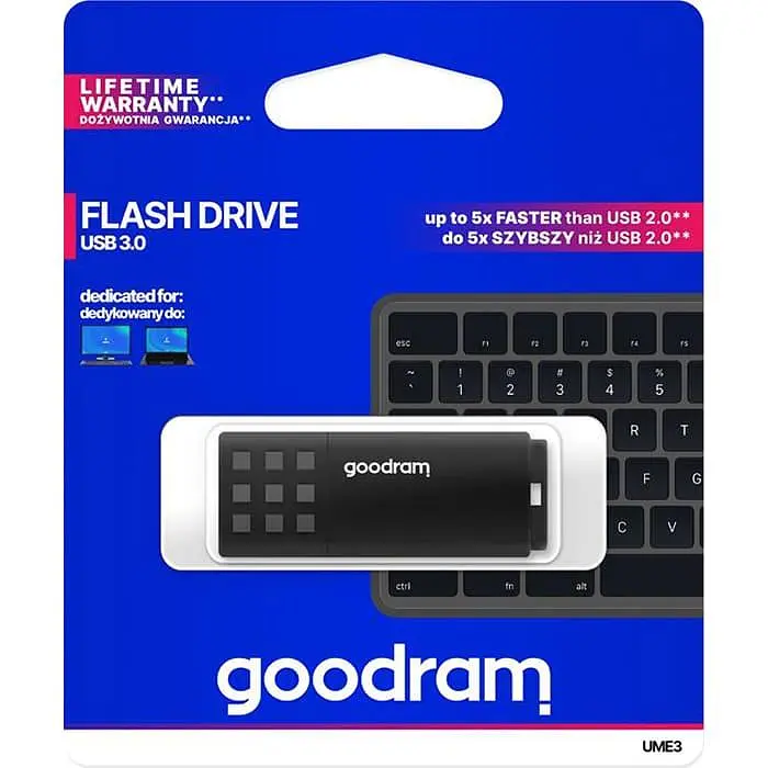 Флеш-накопичувач GoodRam 128Gb USB3.0 Black (UME3-1280K0R11) - фото 3