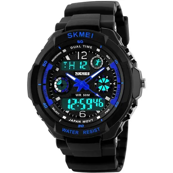 Годинники наручні жіночі Skmei 9068 Black Red, 9068BKRD (17113) - фото 2