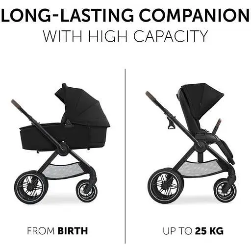Універсальна коляска 2 в 1 Hauck Walk N Care Air Black, чорна (16547-8) - фото 2
