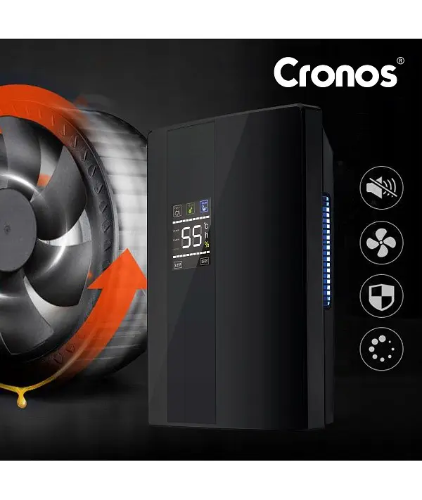 Осушитель воздуха Cronos DH2000D 2L Black - фото 7