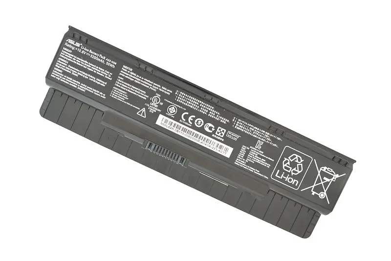 Акумулятор для ноутбука Asus A32-N56 10.8V Black 5200 mAh - фото 4