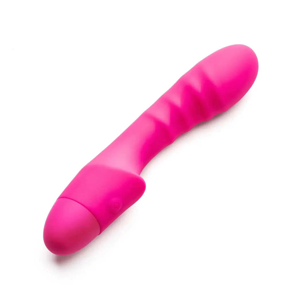 Вібратор So Divine Pash Ribbed G-spot 17.7 см (рожевий) - фото 6