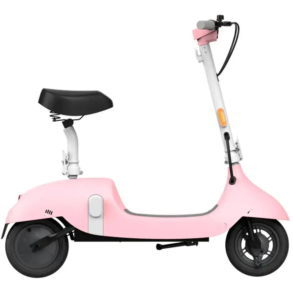 Електросамокат OKAI Ceetle PRO EA10C міський із сидінням складаний 900W батарея 10.4Ah пробіг до 55 км NFC App до 100 кг Pink - фото 4