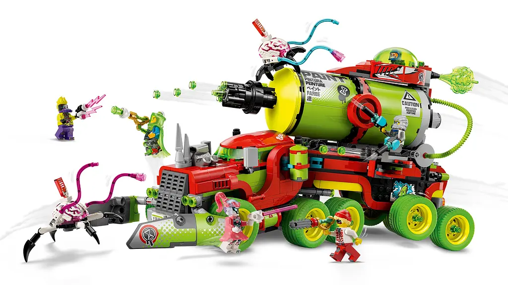 Конструктор LEGO DREAMZzz Грузовик Матео с аэрозольной краской 929 деталей (71499) - фото 6