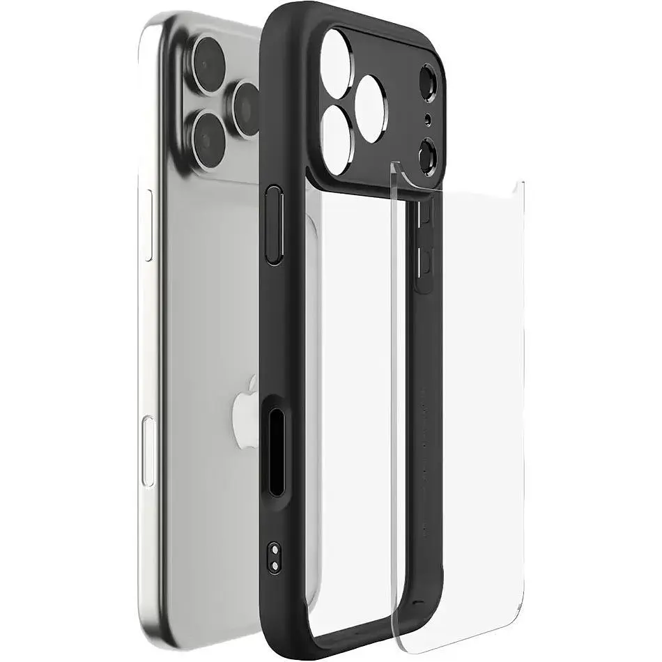 Чохол Spigen Ultra Hybrid Case для Apple iPhone 17 Pro Max Matte Black (ACS10279) [148550] - фото 3