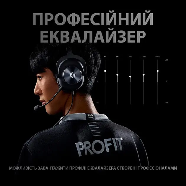 Навушники дротові Logitech G PRO X with Stand набір з підставкою (991-000358) чорні - фото 10